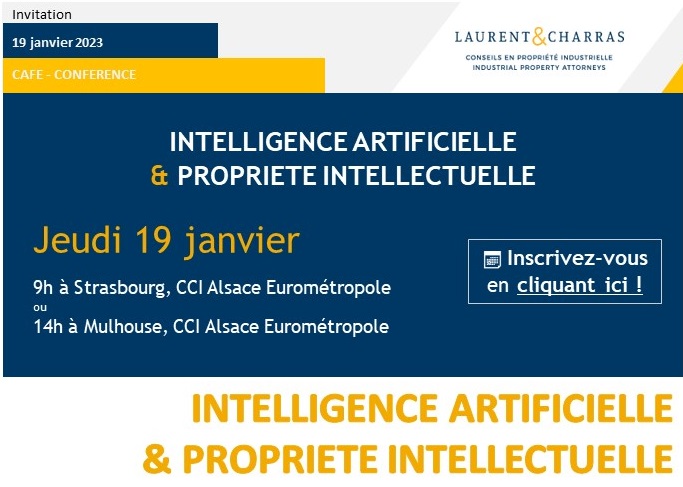 Lire la suite à propos de l’article INTELLIGENCE ARTIFICIELLE & PROPRIETE INTELLECTUELLE